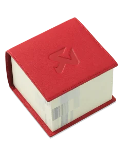 Bloc-notes en cuir rouge AKRAPOVIC – 801731