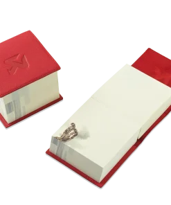 Bloc-notes en cuir rouge AKRAPOVIC – 801731 – Image 2