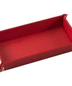Vide-poche de bureau en cuir rouge AKRAPOVIC – 801734