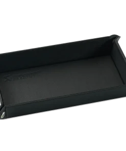 Vide-poche de bureau en cuir noir AKRAPOVIC – 801735