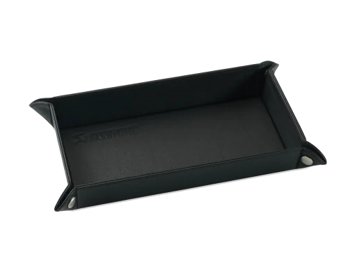 Vide-poche de bureau en cuir noir AKRAPOVIC – 801735
