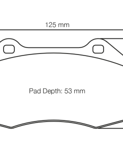 Plaquettes de frein avant PAGID – T8023SP2001