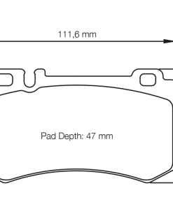 Plaquettes de frein arrière PAGID – T8031SP2001