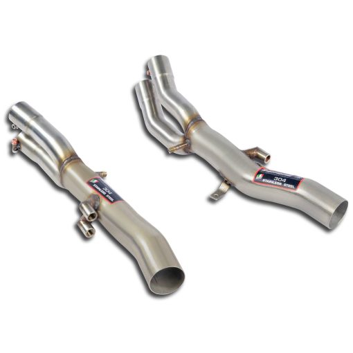 Tubes avant droit et gauche (remplacent les précatalyseurs) SUPERSPRINT – Ferrari 612 Scaglietti 5.7 V12 540 ch – 391612