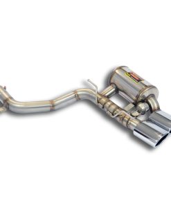Silencieux arrière droit avec valve SUPERSPRINT – Maserati Ghibli – 450527