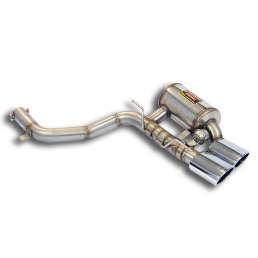 Silencieux arrière droit avec valve SUPERSPRINT – Maserati Ghibli – 450527