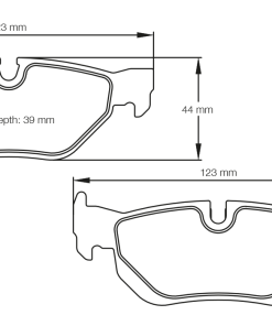 Plaquettes de frein arrière RSL 1 PAGID – BMW Série 1 / Série 3 – S8035L01001 – Image 2