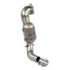 Downpipe avec catalyseur métallique WRC 100 CPSI SUPERSPRINT – 722021