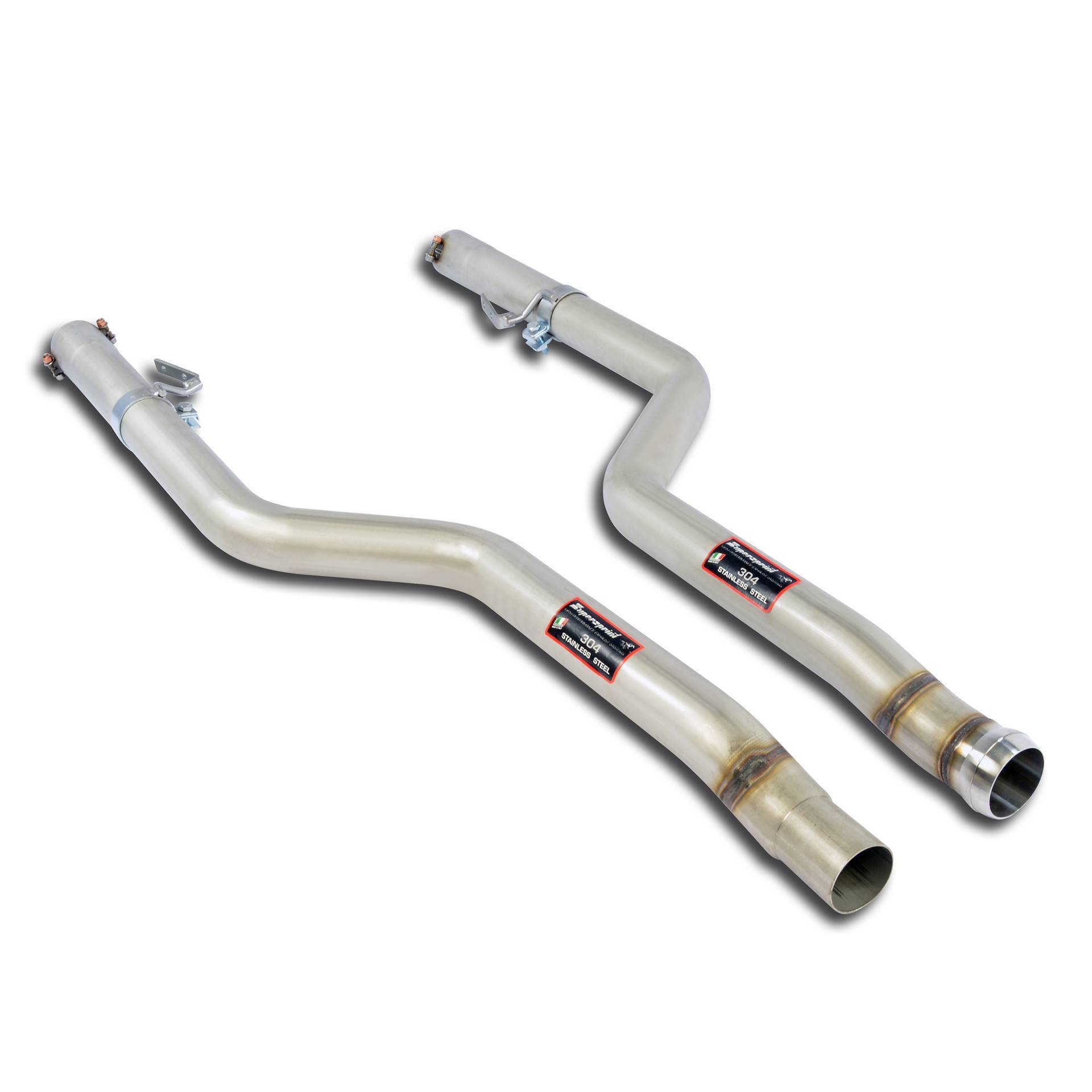 Kit tubes avant droit et gauche (remplacent les catalyseurs) SUPERSPRINT – 849812