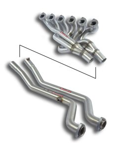 Collecteur et tube de liaison 100 % inox (volant à gauche) SUPERSPRINT – BMW Série 6 (E24) 628csi 184 ch – 041001