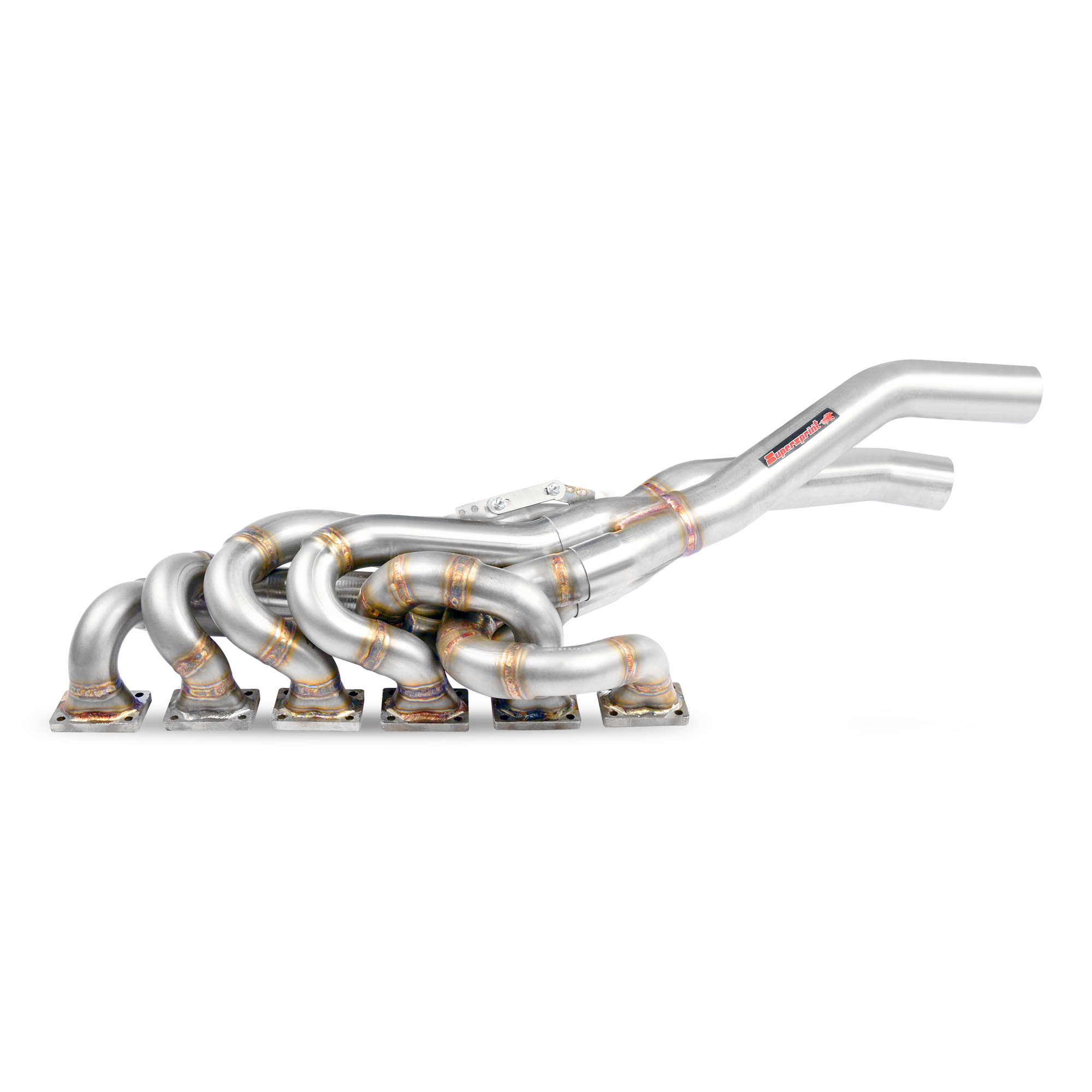 Collecteur Step Design 100 % inox (volant à gauche) SUPERSPRINT – BMW M5 (E28) 3.5 L6 286 ch – 041701