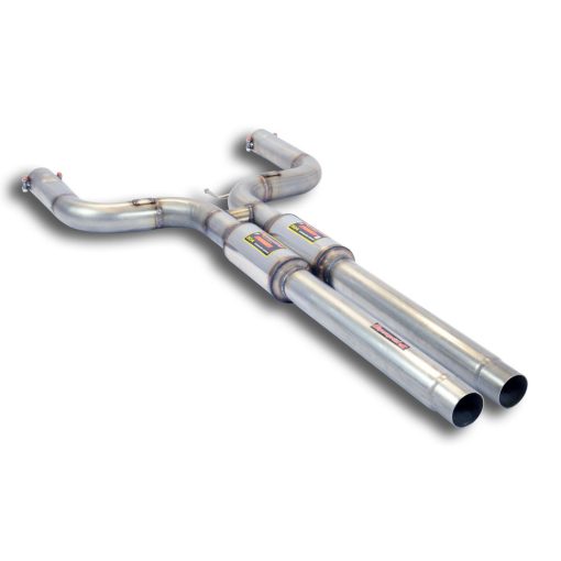 Silencieux centraux droit et gauche avec tube en H SUPERSPRINT – Maserati Ghibli / Levante – 450803