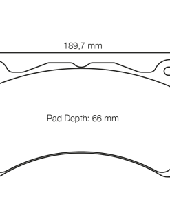 Plaquettes de frein avant PAGID – T8081SP2001