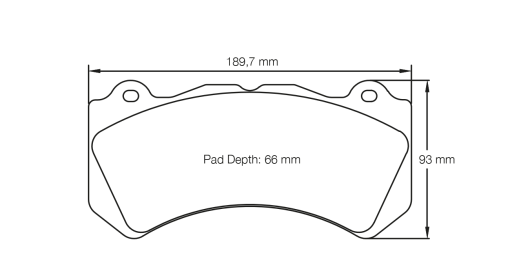 Plaquettes de frein avant PAGID – T8081SP2001