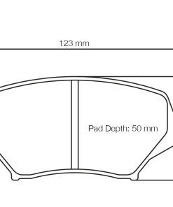 Plaquettes de frein avant RST 3 PAGID – Mazda MX-5 (NC) MZR – S8082T03001 – Image 2