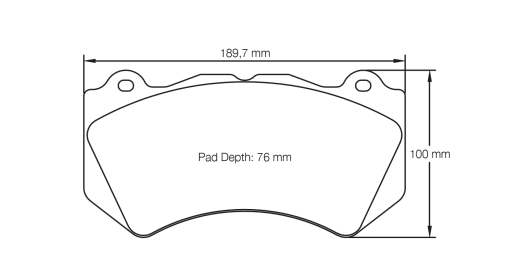 Plaquettes de frein avant PAGID – Ferrari Enzo / F430 – T8083SP2001