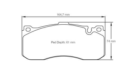 Plaquettes de frein avant PAGID – BMW Série 1 (E8X) 135i – T8084SP2001