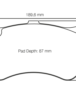 Plaquettes de frein avant PAGID – T8088SP2001
