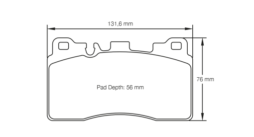 Plaquettes de frein arrière PAGID – Mercedes CLS (C218 PH1, C218 PH2) – T8089SP2001