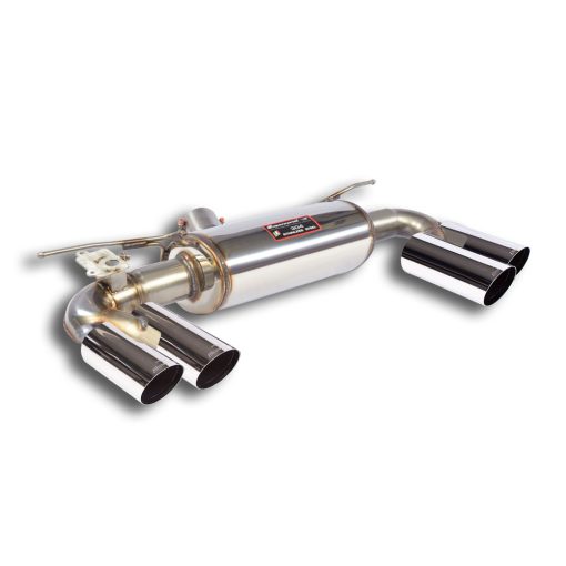 Silencieux arrière D et G 2 x Ø 80 mm valvé SUPERSPRINT – BMW M2 (F87) 370 ch – 523636