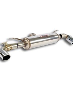 Silencieux arrière droit et gauche Ø 100 mm avec valve SUPERSPRINT – BMW Série 1 (F20 F21) 2.0T – 523024