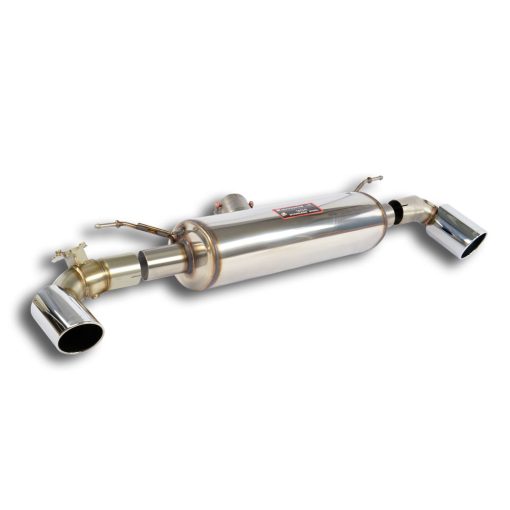 Silencieux arrière droit et gauche Ø 100 mm avec valve SUPERSPRINT – BMW Série 1 (F20 F21) 2.0T – 523024