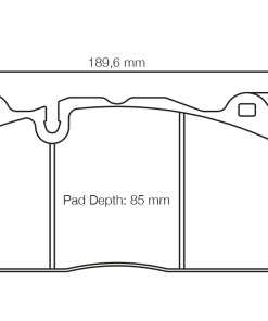 Plaquettes de frein avant PAGID – T8091SP2001