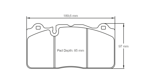 Plaquettes de frein avant PAGID – T8091SP2001