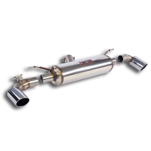 Silencieux arrière droit et gauche Ø 100 mm avec valve SUPERSPRINT – BMW Série 3 / Série 4 – 523324
