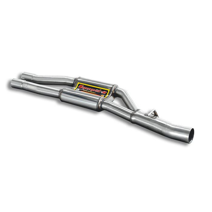 Silencieux central SUPERSPRINT – Alpina B7 (E65) 4.4 V8 Supercharged 500 ch – 522903