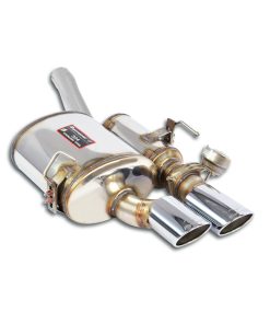 Silencieux arrière 100 x 75 mm avec valve SUPERSPRINT – Alpina B7 (E65) 4.4 V8 Supercharged 500 ch – 522907