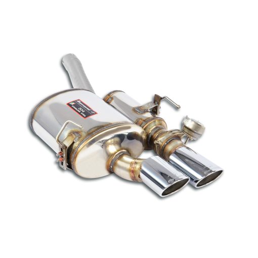Silencieux arrière 100 x 75 mm avec valve SUPERSPRINT – Alpina B7 (E65) 4.4 V8 Supercharged 500 ch – 522907