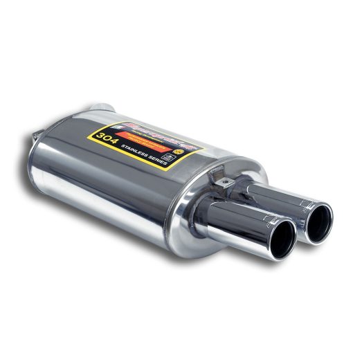 Silencieux arrière 2 x Ø 76 mm (pour kit M Technik) SUPERSPRINT – BMW Série 5 (E39) – 044406
