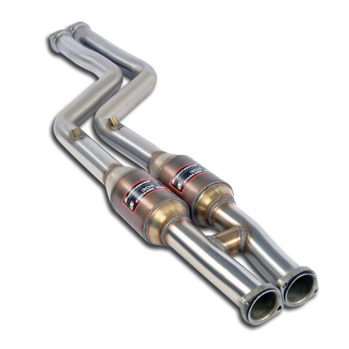 Silencieux avant en H à catalyseurs métalliques D et G SUPERSPRINT – BMW Z3 M 3.2 321 ch – 786032