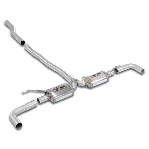 Silencieux arrière Racing droit et gauche SUPERSPRINT – BMW X1 (F48) – 048334