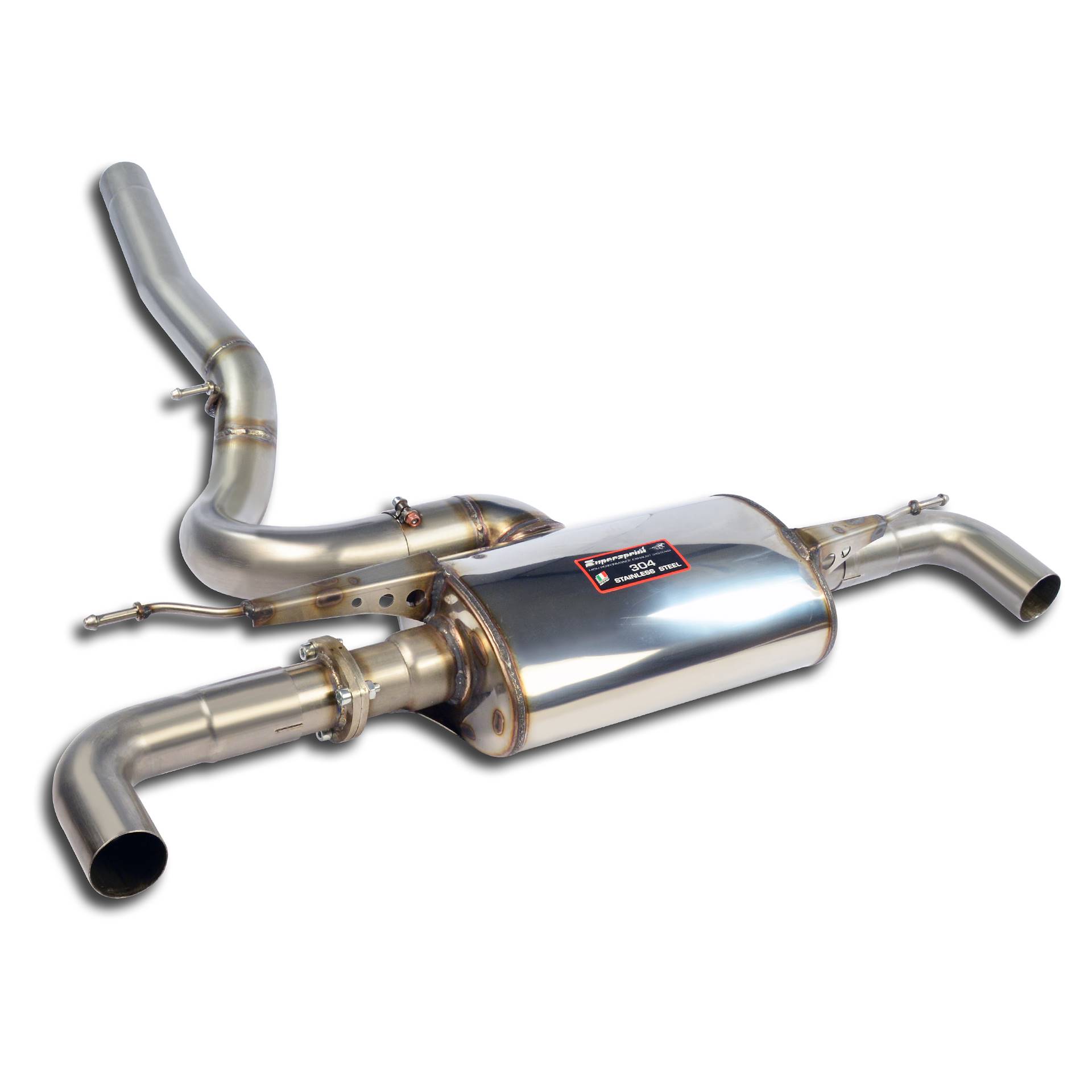 Silencieux arrière droit et gauche SUPERSPRINT – MINI Clubman / Countryman – 833204