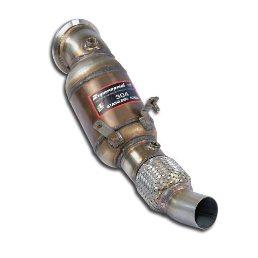 Downpipe avec catalyseur métallique 200 CPSI SUPERSPRINT – 524641