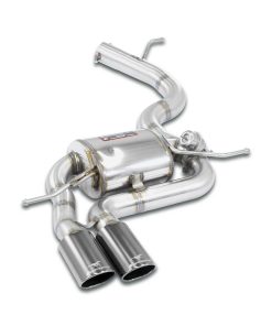 Silencieux arrière 90 x 70 mm Gun Metal Grey avec valve SUPERSPRINT – Audi S3 (8P) 2.0 TFSI 265 ch – 329227