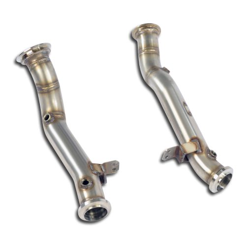 Downpipes droit et gauche (remplacent les catalyseurs) SUPERSPRINT – 722611
