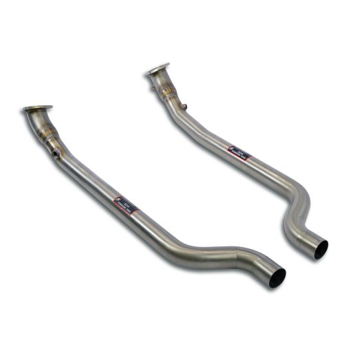 Kit downpipes droit et gauche (remplacent les catalyseurs) SUPERSPRINT – Maserati GranTurismo / Quattroporte – 450412