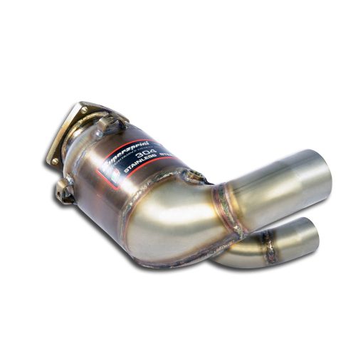 Silencieux avant gauche avec catalyseur métallique 100 CPSI SUPERSPRINT – Porsche 911 (991) – 249062