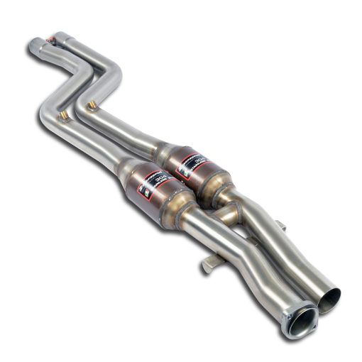 Silencieux avant avec catalyseurs métalliques WRC 100 CPSI SUPERSPRINT – Alpina B3 (E36) – 043032