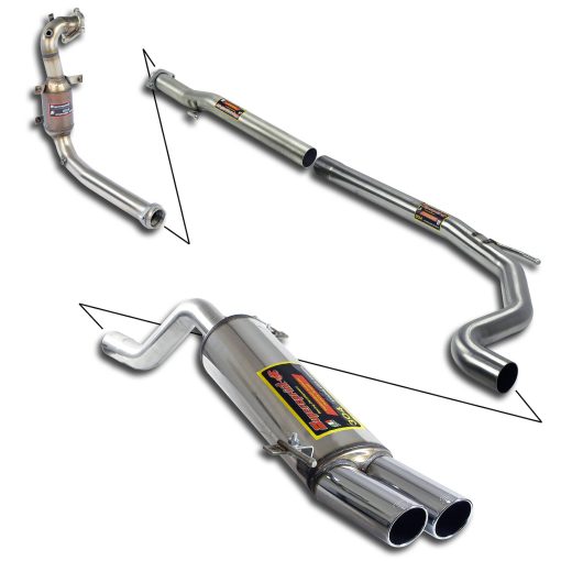Pack Street Performance SUPERSPRINT – Fiat Grande Punto 1.4 T-jet Abarth 155 ch – 815930