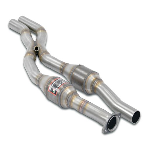 Catalyseurs métalliques droit et gauche et tube en X SUPERSPRINT – BMW Série 5 / BMW Série 7 / Alpina B10 – 782832