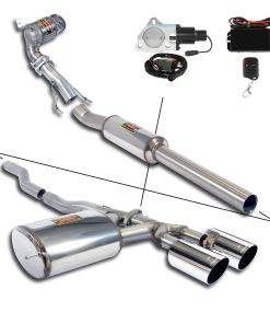 Pack Street Performance avec valve SUPERSPRINT – MINI Cooper S (F56) 2.0T / 2.0 T S 192 ch – 831810