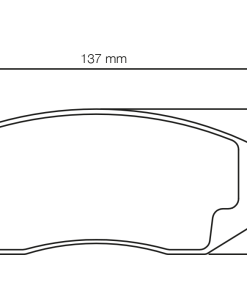 Plaquettes de frein avant PAGID – Toyota GT86 2.0i 200 ch – T8174SP2001