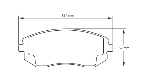 Plaquettes de frein avant PAGID – Toyota GT86 2.0i 200 ch – T8174SP2001