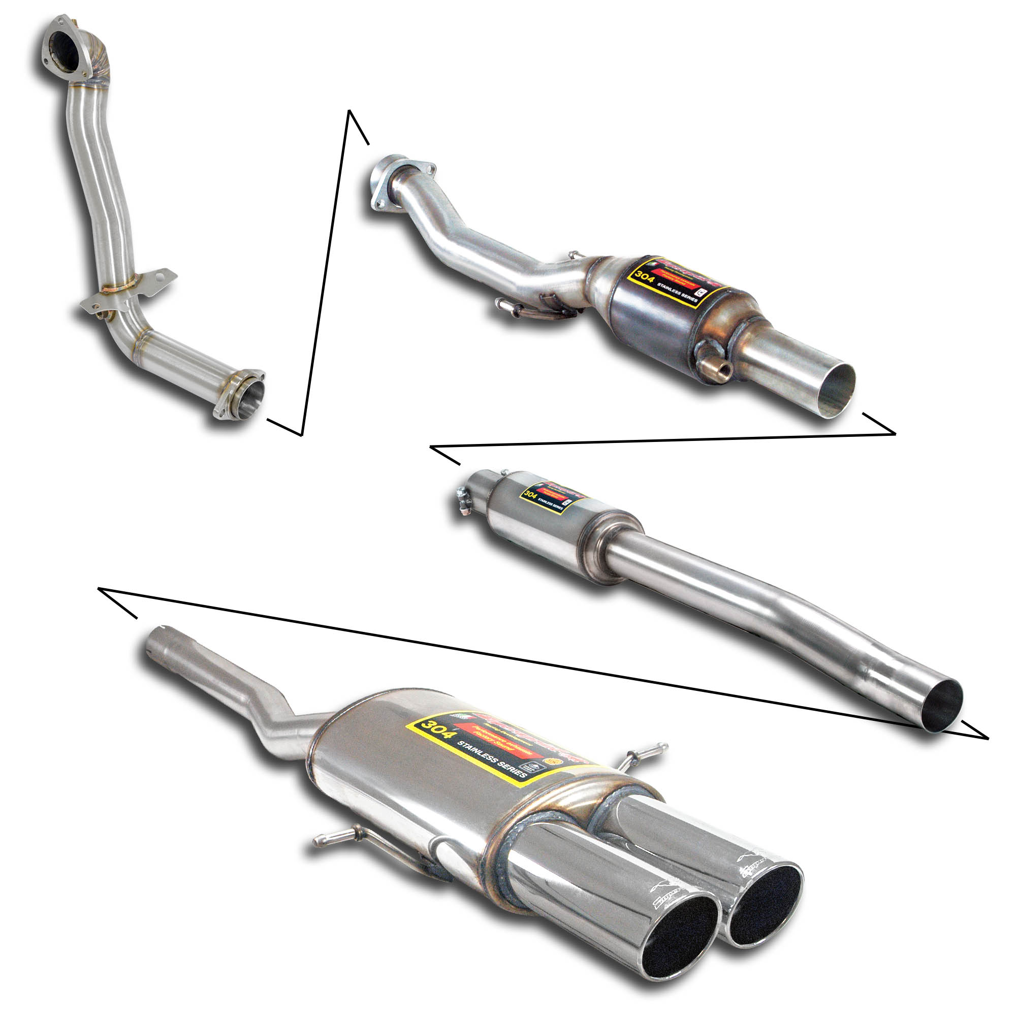 Pack Street Performance SUPERSPRINT – MINI Cooper S (R56) – 831620
