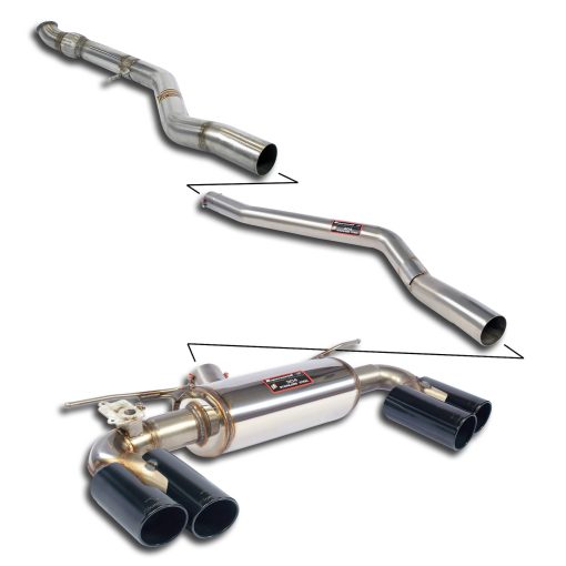 Pack Sport & Sound Plus avec valve SUPERSPRINT – BMW M2 (F87) 370 ch – 523620