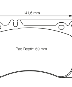 Plaquettes de frein avant RSL 29 PAGID – S8188R29001 – Image 2
